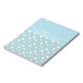 Aangepast Notitieblok of Jotter: Blauw, Leuke scha (Linkerzijde)