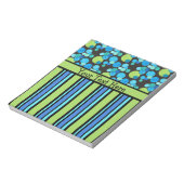 Aangepast Notitieblok of jotter: blauwe moons en s (Linkerzijde)