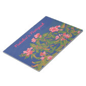 Aangepast Notitieblok of jotter, roze Japonica op  (Schuin)