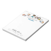 Aangepast Notitieblok van een leraar (Linkerzijde)