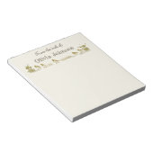 Aangepast notitieblok - Vogel- en Florentijns ontw (Schuin)