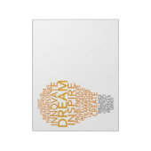 Aangepast notitieblok voor Inspirerend lamp (Linkerzijde)