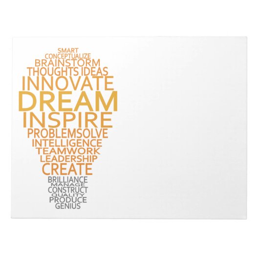 Aangepast notitieblok voor Inspirerend lamp (Voorkant)