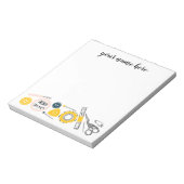 Aangepast Notitieblok voor naaien (Linkerzijde)