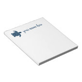 Aangepast Notitieblok voor schildpad (Schuin)