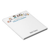 Aangepast Notitieblok voor schooladviseur (Schuin)