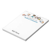 Aangepast Notitieblok voor schooladviseur (Linkerzijde)