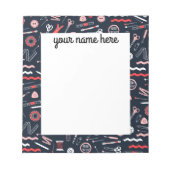 Aangepast Notitieblok voor Seamstress (Voorkant)