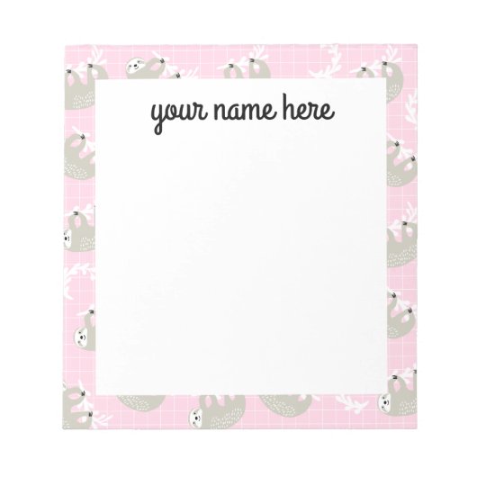 Aangepast Notitieblok voor sleuven (Voorkant)