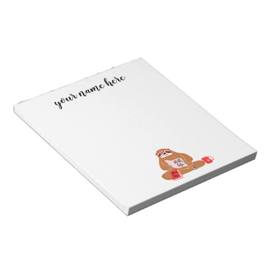 Aangepast Notitieblok voor sleuven (Schuin)