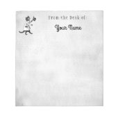 Aangepast Notitieblok voor Vintage kool (Voorkant)