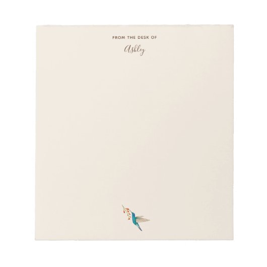 Aangepast Notitieblok voor vioolvogel (Voorkant)