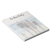 Aangepast Notitieblok voor volledige familiefoto (Schuin)