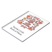 Aangepast notitieboek (Linkerzijde)