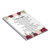 Aangepast Notitieboek | Brieven aan mijn dochter (Rechterzijde)