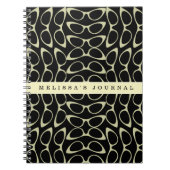 Aangepast Notitieboek CatEye Glasses Retro (Voorkant)