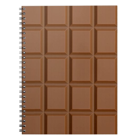 Aangepast notitieboek "Chocolate Bar" (Voorkant)