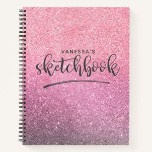 Aangepast Notitieboek Elegant roze zakboekje