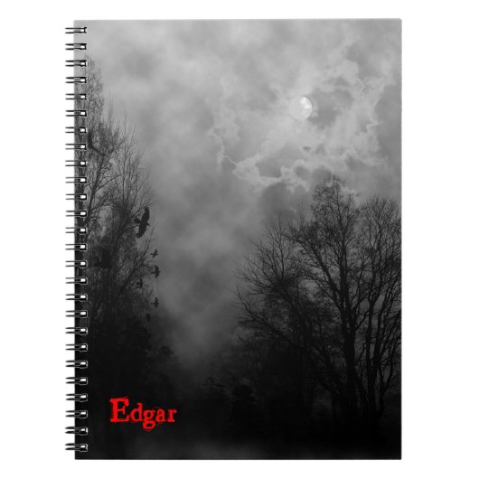 Aangepast Notitieboek Gothic Sky (Voorkant)