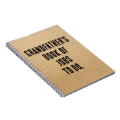 Aangepast notitieboek-journaalcadeau notitieboek (Rechterzijde)