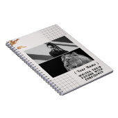 Aangepast Notitieboek Jouw naam en foto toevoegen (Rechterzijde)