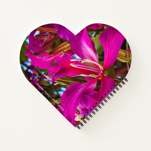 Aangepast Notitieboek "Orchid Tree" (Achterkant)