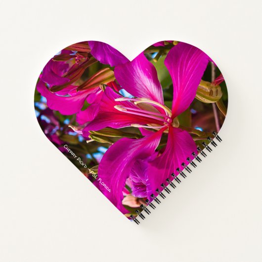 Aangepast Notitieboek "Orchid Tree" (Achterkant)