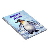 Aangepast Notitieboek pinguïn (Rechterzijde)
