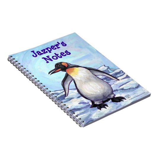 Aangepast Notitieboek pinguïn (Rechterzijde)