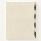 Aangepast Notitieboek van de aanjager van de geboo (Achterkant)