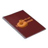 Aangepast notitieboek voor donut Humor (Rechterzijde)