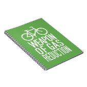 Aangepast notitieboek voor fietskleur (Rechterzijde)