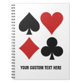 Aangepast notitieboek voor kaartspeler (Voorkant)