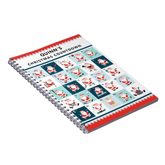 aangepast Notitieboek voor kerstrecorder (Rechterzijde)