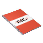 Aangepast notitieboek voor kleurblok op school (Rechterzijde)