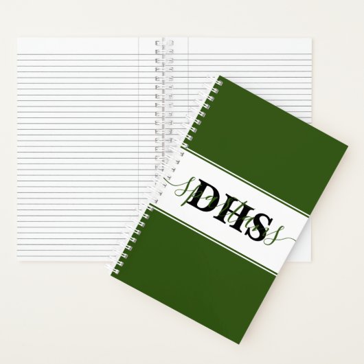 Aangepast notitieboek voor kleurblok op school (Binnen)