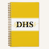 Aangepast notitieboek voor kleurblok op school (Voorkant)