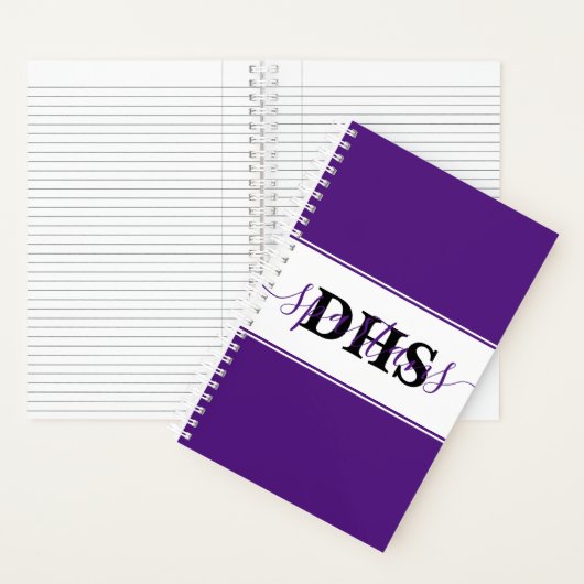 Aangepast notitieboek voor kleurblok op school (Binnen)