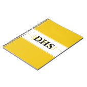 Aangepast notitieboek voor kleurblok op school (Linkerzijde)