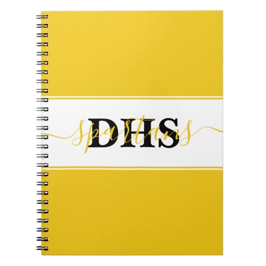 Aangepast notitieboek voor kleurblok op school (Voorkant)