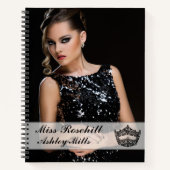 Aangepast Notitieboek voor pageant (Voorkant)