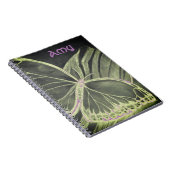 Aangepast Notitieboek voor prachtige vlinder (Rechterzijde)