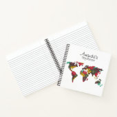 Aangepast Notitieboek voor reisplanner (Binnen)