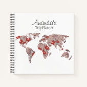 Aangepast Notitieboek voor reisplanner (Voorkant)