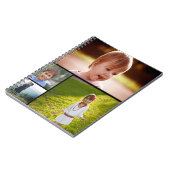 Aangepast Notitieboek voor vier foto-spiraalfoto's (Linkerzijde)