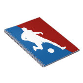 Aangepast notitieboek voor voetzoekersspeler (Rechterzijde)