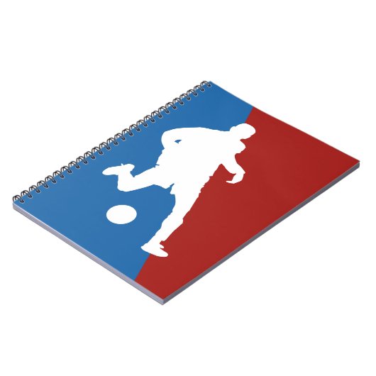 Aangepast notitieboek voor voetzoekersspeler (Linkerzijde)