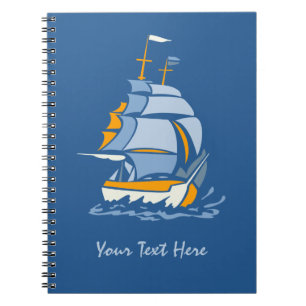 Aangepast notitieboek voor zeilboot