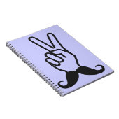 Aangepast notitieboek Winnende Mustache (Rechterzijde)