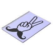 Aangepast notitieboek Winnende Mustache (Linkerzijde)